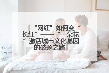“网红”如何变“长红”——“一朵花”激活城市文化基因的破题之路