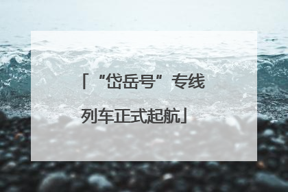 “岱岳号”专线列车正式起航