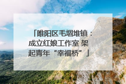 睢阳区毛堌堆镇：成立红娘工作室 架起青年“幸福桥”