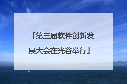 第三届软件创新发展大会在光谷举行