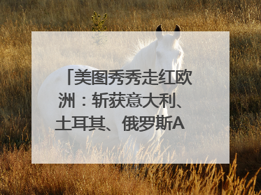 美图秀秀走红欧洲：斩获意大利、土耳其、俄罗斯App Store分类榜第一