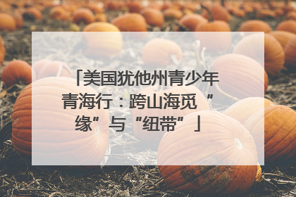 美国犹他州青少年青海行：跨山海觅“缘”与“纽带”