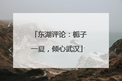 东湖评论：栀子一夏，倾心武汉