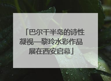 巴尔干半岛的诗性凝视—黎玲水彩作品展在西安启幕