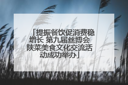 提振餐饮促消费稳增长 第九届丝博会陕菜美食文化交流活动成功举办