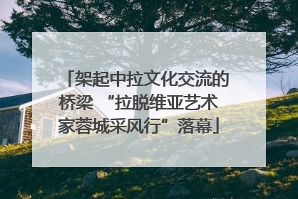 架起中拉文化交流的桥梁 “拉脱维亚艺术家蓉城采风行”落幕