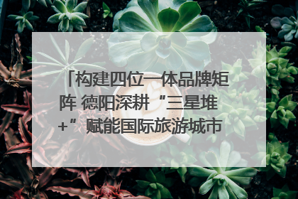构建四位一体品牌矩阵 德阳深耕“三星堆+”赋能国际旅游城市建设｜文旅局长说