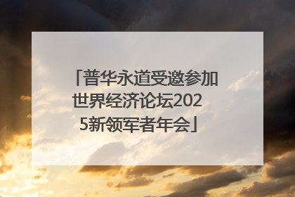 普华永道受邀参加世界经济论坛2025新领军者年会