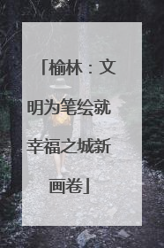 榆林：文明为笔绘就幸福之城新画卷