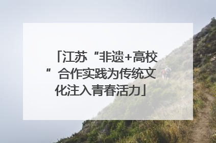 江苏“非遗+高校”合作实践为传统文化注入青春活力