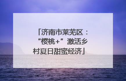 济南市莱芜区：“樱桃+”激活乡村夏日甜蜜经济