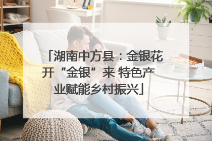 湖南中方县：金银花开“金银”来 特色产业赋能乡村振兴