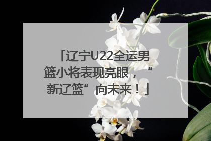 辽宁U22全运男篮小将表现亮眼，“新辽篮”向未来！
